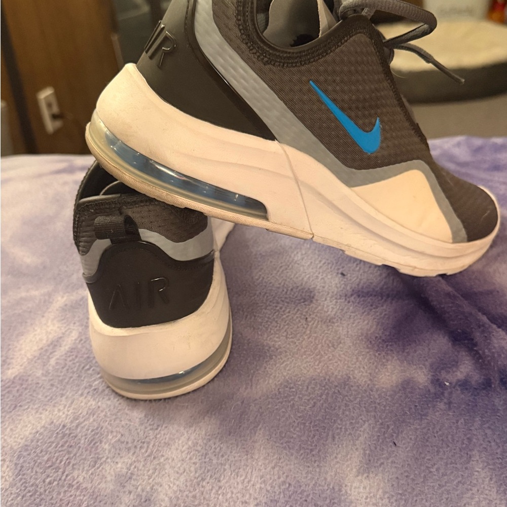 Nike Men's Gray and White Slip-On Sneakers - Picture 3 of 3
